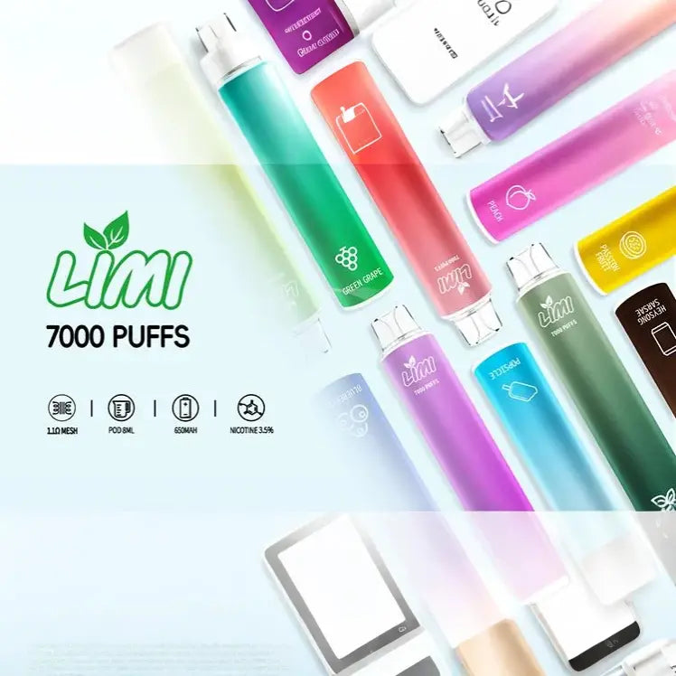 新款LIMI7000口一次性拋棄式，cp值高，顏值高，品質好